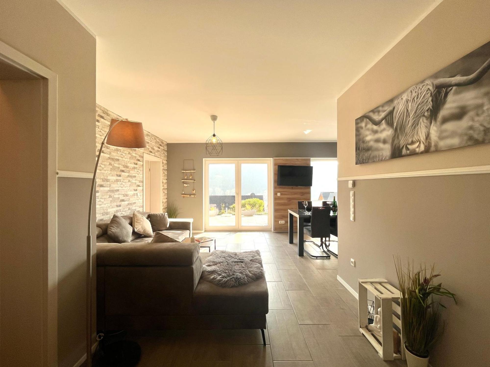 Ferienwohnung Sonnenterrasse, 1-4 Personen, 2 Schlafzimmer, Grosse Terrasse Müden Екстериор снимка